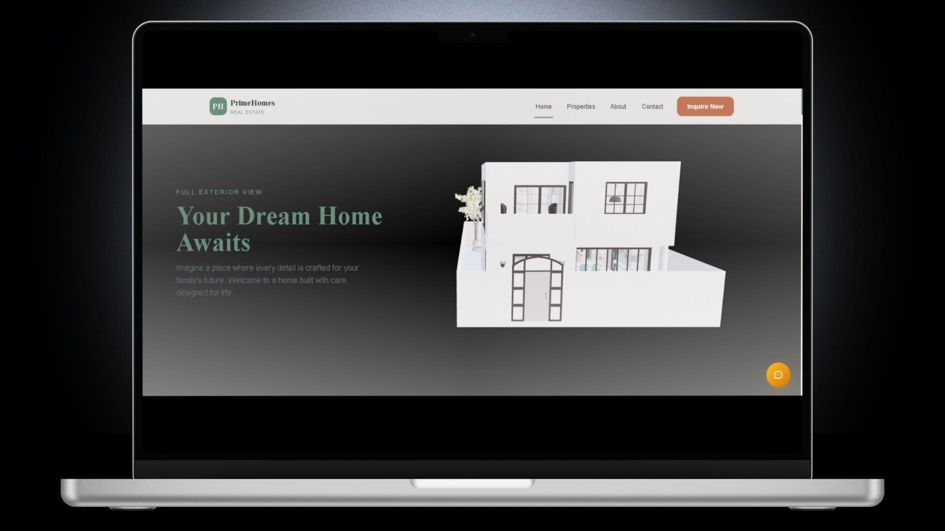 Susan Estates — Hero Page with Scrolling Animations