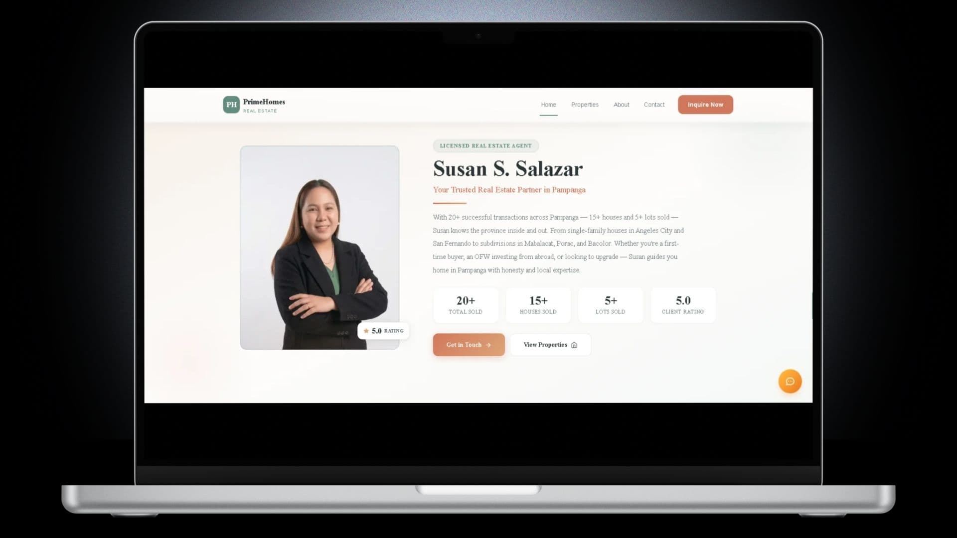 Susan Estates — About the Agent
